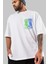 Hulk (13) Ön Sol Baskılı Oversize T-Shirt Erkek Kadın Unisex %100 Pamuk Bisiklet Yaka Tişort 3