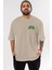 Hulk (14) Ön Sol Baskılı Oversize T-Shirt Erkek Kadın Unisex Pamuk Bisiklet Yaka Tişort 1