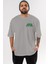 Hulk (14) Ön Sol Baskılı Oversize T-Shirt Erkek Kadın Unisex Pamuk Bisiklet Yaka Tişort 1
