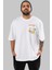Ninja Thor Ön Sol Baskılı Oversize T-Shirt Erkek Kadın Unisex Pamuk Bisiklet Yaka Tişort 1