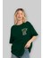 Hulk (8) Ön Sol Baskılı Oversize T-Shirt Erkek Kadın Unisex Pamuk Bisiklet Yaka Tişort 4