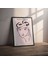 Dekoratif Çerçevesiz Poster Fashion Collection Soyut Çerçevesiz Tablo 2