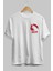 Team Godzilla Ön Sol Baskılı Oversize T-Shirt Erkek Kadın Unisex Pamuk Bisiklet Yaka Tişort 2