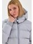 Kadın Siyah Su ve Rüzgar Geçirmez Oversize Kapüşonlu Kışlık Şişme Mont & Kaban & Parka - 137 1