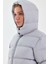 Kadın Siyah Su ve Rüzgar Geçirmez Oversize Kapüşonlu Kışlık Şişme Mont & Kaban & Parka - 137 4