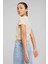 Flaming Love Knotted Tee Bej Kız Çocuk Kısa Kol T-Shirt 2