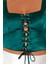 Plus Size Bağcıklı Bluz 5