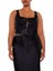 Plus Size Bağcıklı Bluz 2