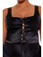 Plus Size Bağcıklı Bluz 5