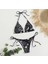 Özel Tasarım Gece Gökyüzü Baskılı Scuba Brazilian Beachwear Kadın Luxury Bikini Takımı 1