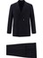 Slim Fit Dar Kesim Yünlü Kruvaze Takım Elbise 1