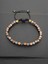 4 mm Gri Jasper-4 mm Kahverengi Küp Hematit Doğaltaş Bileklik Takı Aksesuar 1