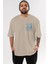 Game Of Thrones Gece Kralı Ön Sol Baskılı Oversize T-Shirt Erkek Kadın Unisex Pamuk Bisiklet Yaka Tişort 1