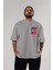 Spiderman (13) Ön Sol Baskılı Oversize T-Shirt Erkek Kadın Unisex Pamuk Bisiklet Yaka Tişort 5