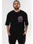 Spiderman Rock Ön Sol Baskılı Oversize T-Shirt Erkek Kadın Unisex Pamuk Bisiklet Yaka Tişort 1