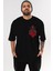 Deadpool (16) Ön Sol Baskılı Oversize T-Shirt Erkek Kadın Unisex Pamuk Bisiklet Yaka Tişort 1