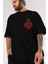 Deadpool (16) Ön Sol Baskılı Oversize T-Shirt Erkek Kadın Unisex Pamuk Bisiklet Yaka Tişort 3