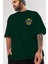 Batman 5 Ön Sol Baskılı Oversize T-Shirt Erkek Kadın Unisex Pamuk Bisiklet Yaka Tişort 3