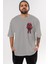 Deadpool (22) Ön Sol Baskılı Oversize T-Shirt Erkek Kadın Unisex Pamuk Bisiklet Yaka Tişort 1