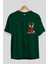 Spiderman Venom Ön Sol Baskılı Oversize T-Shirt Erkek Kadın Unisex Pamuk Bisiklet Yaka Tişort 2