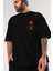Flash Avengers (2) Ön Sol Baskılı Oversize T-Shirt Erkek Kadın Unisex Pamuk Bisiklet Yaka Tişort 3