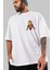 Iron Man Ön Sol Baskılı Oversize T-Shirt Erkek Kadın Unisex Pamuk Bisiklet Yaka Tişort 3