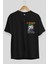 Joker (6) Ön Sol Baskılı Oversize T-Shirt Erkek Kadın Unisex Pamuk Bisiklet Yaka Tişort 2