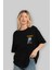 Joker (6) Ön Sol Baskılı Oversize T-Shirt Erkek Kadın Unisex Pamuk Bisiklet Yaka Tişort 4