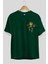 Iron Man (1) Ön Sol Baskılı Oversize T-Shirt Erkek Kadın Unisex Pamuk Bisiklet Yaka Tişort 2