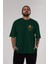 Iron Man (1) Ön Sol Baskılı Oversize T-Shirt Erkek Kadın Unisex Pamuk Bisiklet Yaka Tişort 5