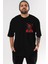 Squid Game (5) Ön Sol Baskılı Oversize T-Shirt Erkek Kadın Unisex Pamuk Bisiklet Yaka Tişort 1