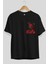 Squid Game (5) Ön Sol Baskılı Oversize T-Shirt Erkek Kadın Unisex Pamuk Bisiklet Yaka Tişort 2