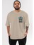Thor Love And Thunder Ön Sol Baskılı Oversize T-Shirt Erkek Kadın Unisex Pamuk Bisiklet Yaka Tişort 1