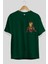 Iron Man Ön Sol Baskılı Oversize T-Shirt Erkek Kadın Unisex Pamuk Bisiklet Yaka Tişort 2