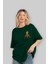 Iron Man Ön Sol Baskılı Oversize T-Shirt Erkek Kadın Unisex Pamuk Bisiklet Yaka Tişort 4