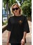 Iron Man (1) Ön Sol Baskılı Oversize T-Shirt Erkek Kadın Unisex Pamuk Bisiklet Yaka Tişort 5