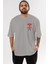 Spiderman (17) Ön Sol Baskılı Oversize T-Shirt Erkek Kadın Unisex Pamuk Bisiklet Yaka Tişort 1