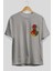 Spiderman (28) Ön Sol Baskılı Oversize T-Shirt Erkek Kadın Unisex Pamuk Bisiklet Yaka Tişort 2