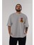 Spiderman (28) Ön Sol Baskılı Oversize T-Shirt Erkek Kadın Unisex Pamuk Bisiklet Yaka Tişort 5