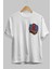Spiderman (29) Ön Sol Baskılı Oversize T-Shirt Erkek Kadın Unisex Pamuk Bisiklet Yaka Tişort 2