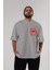 Spiderman (32) Ön Sol Baskılı Oversize T-Shirt Erkek Kadın Unisex Pamuk Bisiklet Yaka Tişort 5