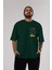 Spiderman (25) Ön Sol Baskılı Oversize T-Shirt Erkek Kadın Unisex Pamuk Bisiklet Yaka Tişort 5