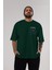 Spiderman (22) Ön Sol Baskılı Oversize T-Shirt Erkek Kadın Unisex Pamuk Bisiklet Yaka Tişort 5