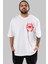 Spiderman (32) Ön Sol Baskılı Oversize T-Shirt Erkek Kadın Unisex Pamuk Bisiklet Yaka Tişort 1