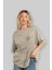 Wolverine Ön Sol Baskılı Oversize T-Shirt Erkek Kadın Unisex Pamuk Bisiklet Yaka Tişort 4