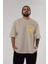 Iron Man (5) Ön Sol Baskılı Oversize T-Shirt Erkek Kadın Unisex Pamuk Bisiklet Yaka Tişort 5