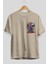 Spiderman Rock Ön Sol Baskılı Oversize T-Shirt Erkek Kadın Unisex Pamuk Bisiklet Yaka Tişort 2