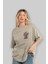Spiderman Rock Ön Sol Baskılı Oversize T-Shirt Erkek Kadın Unisex Pamuk Bisiklet Yaka Tişort 4