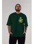 Iron Man (5) Ön Sol Baskılı Oversize T-Shirt Erkek Kadın Unisex Pamuk Bisiklet Yaka Tişort 5