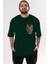 Iron Man (7) Ön Sol Baskılı Oversize T-Shirt Erkek Kadın Unisex Pamuk Bisiklet Yaka Tişort 1